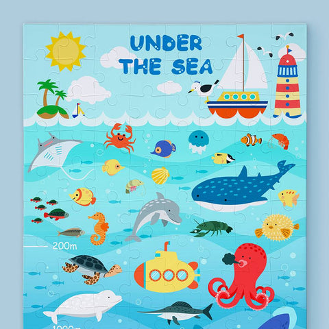 Under the Sea - 128 Piece Junior Jigsaw Puzzle