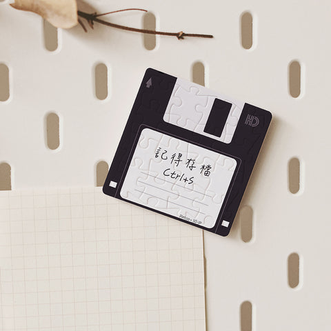 Magnet black floppy disk