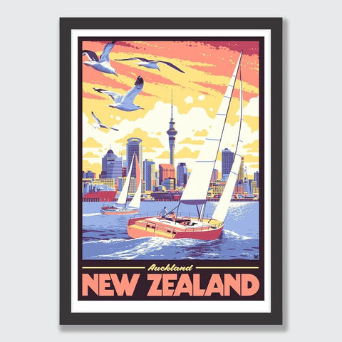 Auckland, New Zealand - 1200 Piece Jigsaw Puzzle