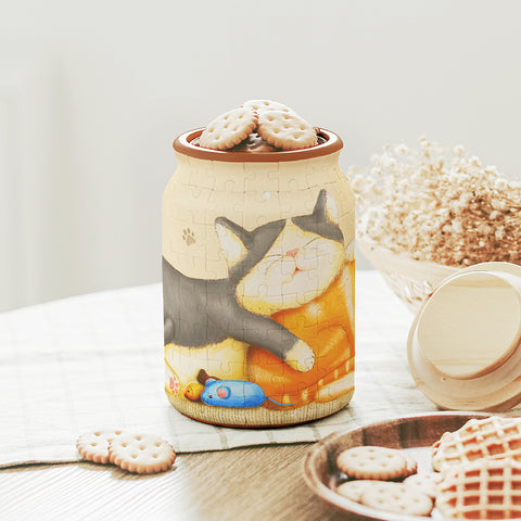 Take a Nap - Lrg Glass Jar Jigsaw Puzzle