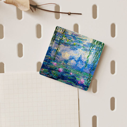 Pintoo D1256 Water Lilies, 1916by Monet -19 - 16pcs Jigsaw Puzzle Magnet