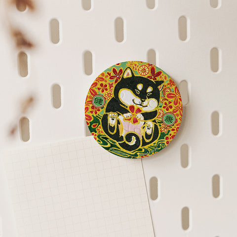 Pintoo D1293 Omamori by Cotton Lion - Health - 16pcs Jigsaw Puzzle Magnet