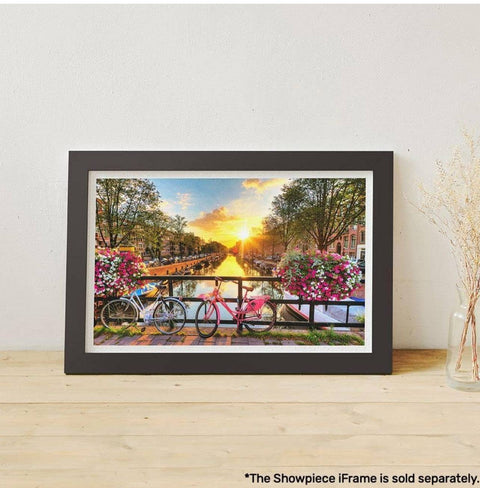 Beautiful Sunrise over Amsterdam - 1000 Piece Jigsaw Puzzle