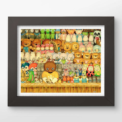 Cool Bear's Toyshop - 500 Piece Jigsaw Puzzle