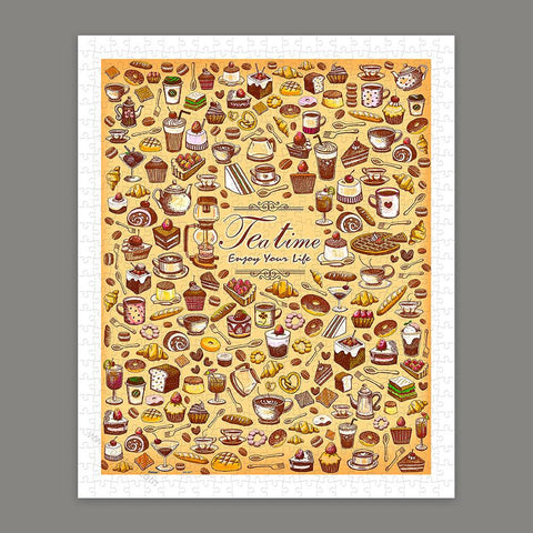 Tea Time - 500 Piece Jigsaw Puzzle