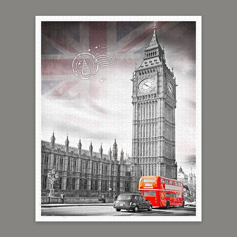 Big Ben, England - 2000 Piece Jigsaw Puzzle