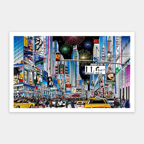 New York Time Square - 1000 Piece Jigsaw Puzzle