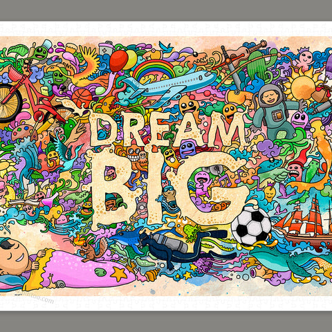 DREAM BIG - 1000 Piece Jigsaw Puzzle