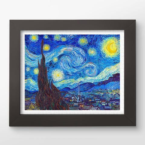 The Starry Night, June 1889 - 500 Piece Jigsaw Puzzle