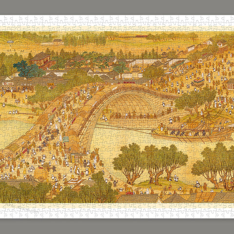 Pintoo H1906 Bears Along the River During the Qingming Festival by SMART - 2000 Piece Jigsaw Puzzle