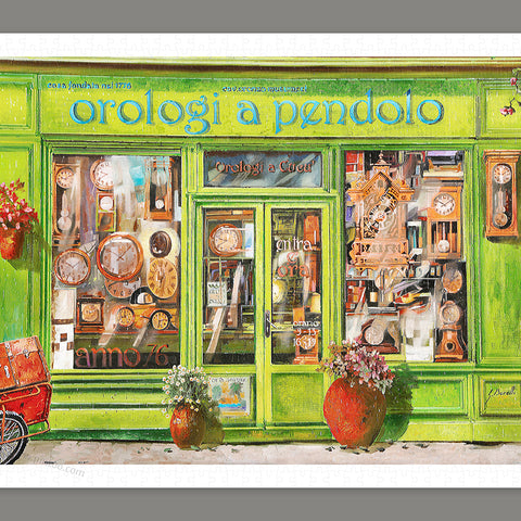 Clock Shop - 1000 Piece Jigsaw Puzzle