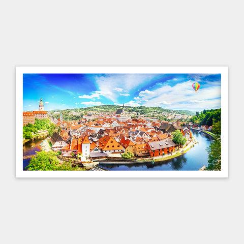 Cesky Krumlov, Czech Republic - 800 Piece Jigsaw Puzzle