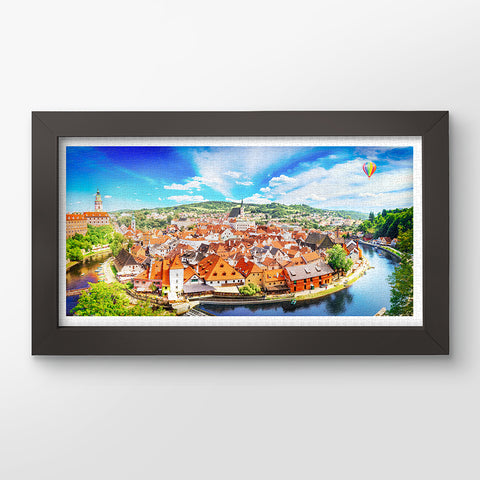 Cesky Krumlov, Czech Republic - 800 Piece Jigsaw Puzzle