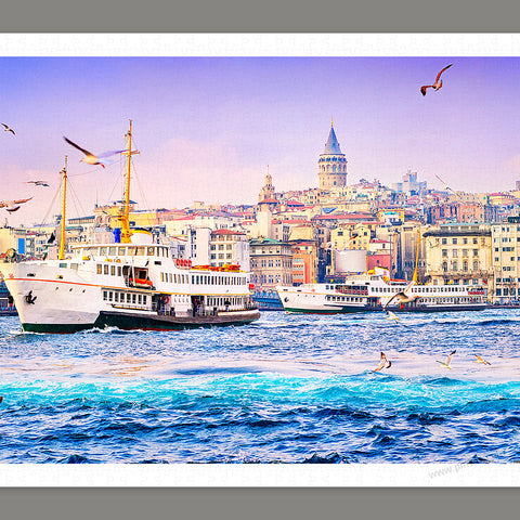 Golden Horn, Turkey - 1000 Piece Jigsaw Puzzle