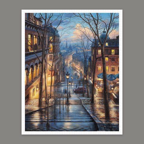 Montmartre Spring - 2000 Piece Jigsaw Puzzle