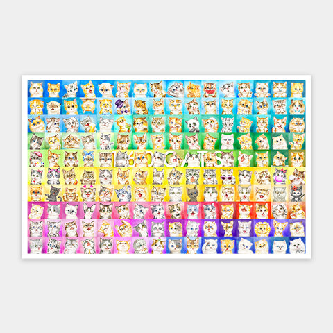 160 CATS (Pre Order) - 4000 Piece Jigsaw Puzzle