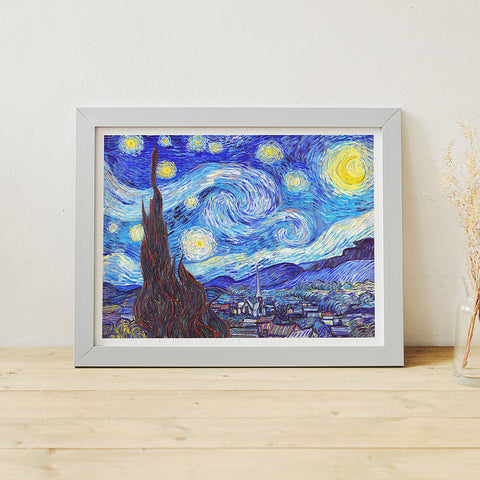 The Starry Night, June 1889 - 1200 Piece Jigsaw Puzzle