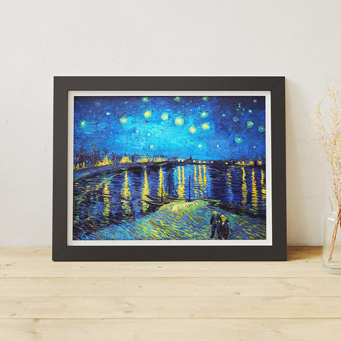 Starry Night Over the Rhone, 1888 - 1200 Piece Jigsaw Puzzle