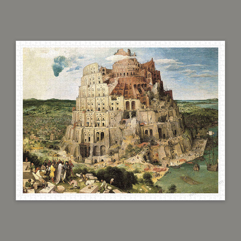 Pintoo H2149 Tower of Babel, 1563 by Bruegel - 1200 Piece Jigsaw Puzzle