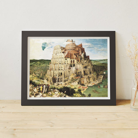 Pintoo H2149 Tower of Babel, 1563 by Bruegel - 1200 Piece Jigsaw Puzzle