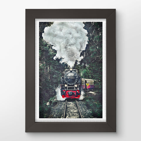 The Steam Train, Switzerland - 600 Piece Jigsaw Puzzle