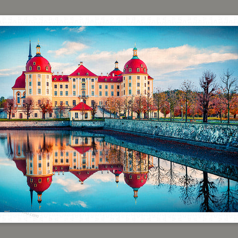 Moritzburg Castle, Germany - 1000 Piece Jigsaw Puzzle