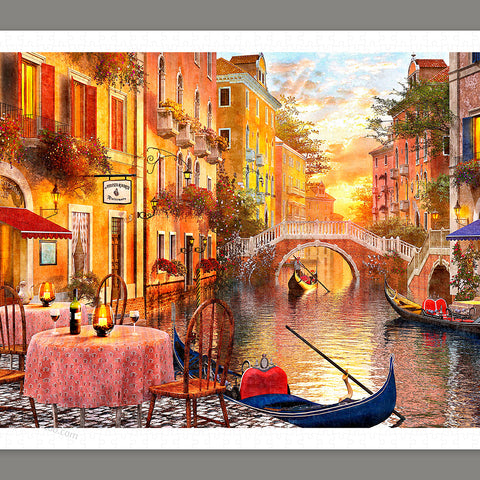 Venetian Sunset - 1000 Piece Jigsaw Puzzle