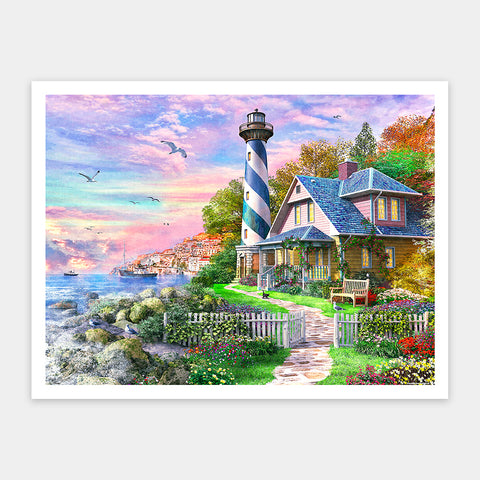 Sea House - 1200 Piece Jigsaw Puzzle