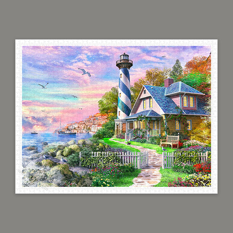 Sea House - 1200 Piece Jigsaw Puzzle