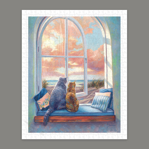 Enjoying the View - 500 Piece Jigsaw Puzzle