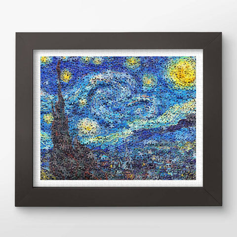 Puzzle in Puzzle - Van Gogh's Starry Night - 500 Piece Jigsaw Puzzle