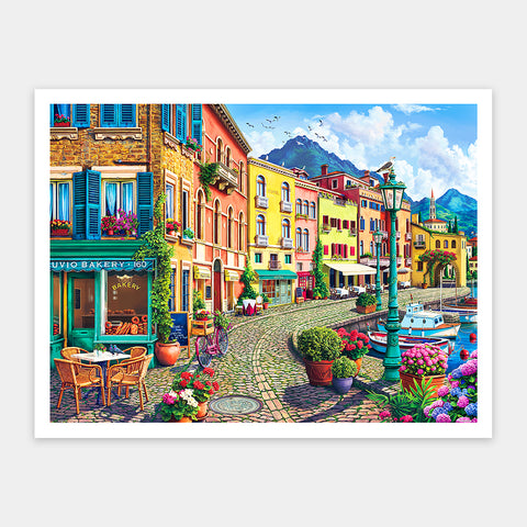 Bright Embankment - 1200 Piece Jigsaw Puzzle