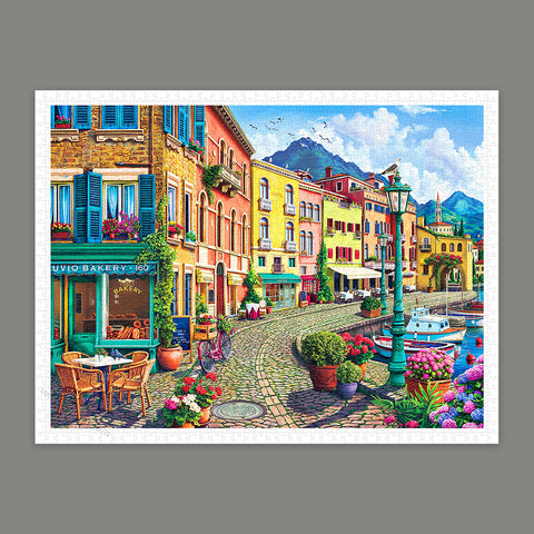 Bright Embankment - 1200 Piece Jigsaw Puzzle