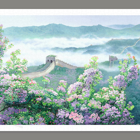 Pintoo H2556 The Great Wall by Huang Youwei - 1000 Piece Jigsaw Puzzle