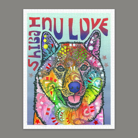 Shiba Inu Love - 1200 Piece Jigsaw Puzzle