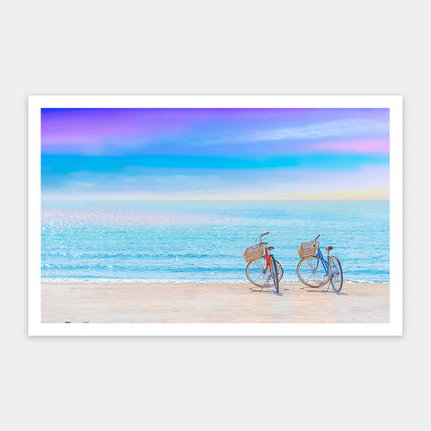 Pintoo H2650 Bicycle Trip Collection - Tranquil Summer Beach - 1000 Piece Jigsaw Puzzle