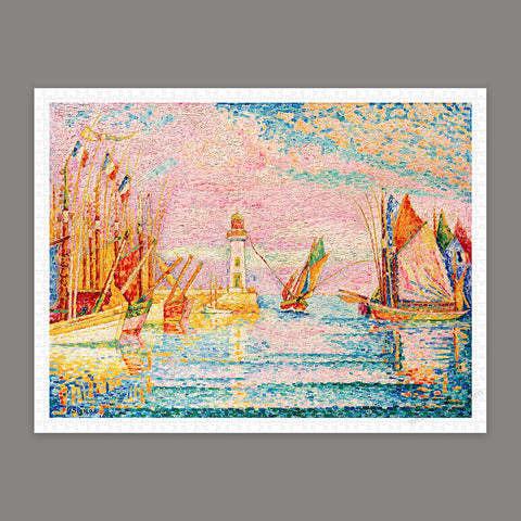 Pintoo H2840 Le phare, Groix, 1925 by Paul Signac - 1200 Piece Jigsaw Puzzle