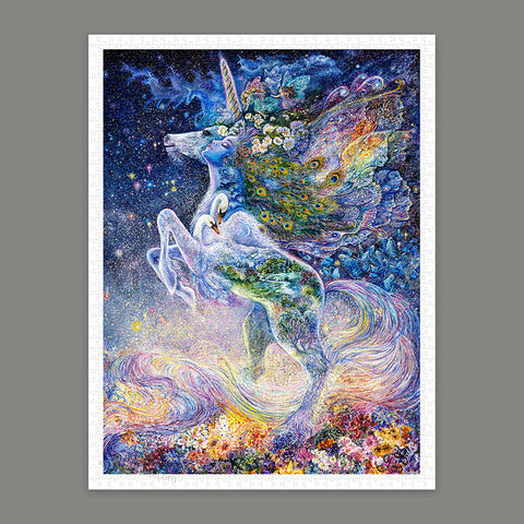 Pintoo H2896 Soul Of A Unicorn by Josephine Wall - 1200 Piece Jigsaw Puzzle