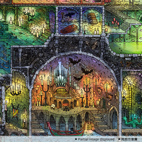 The Night House Maze - 4000 Piece Jigsaw Puzzle