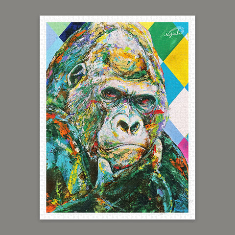 Pintoo H3004 Rising Star by NiJiSuKe - Gorilla - 1200 Piece Jigsaw Puzzle