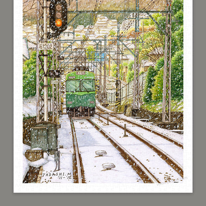 Pintoo H3054 The First Snowfall by Tadashi Matsumoto - 1000 Piece Jigsaw Puzzle