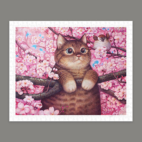 Pintoo H3209 Spring Arrives by Phoenix Chan - 500 Piece Jigsaw Puzzle