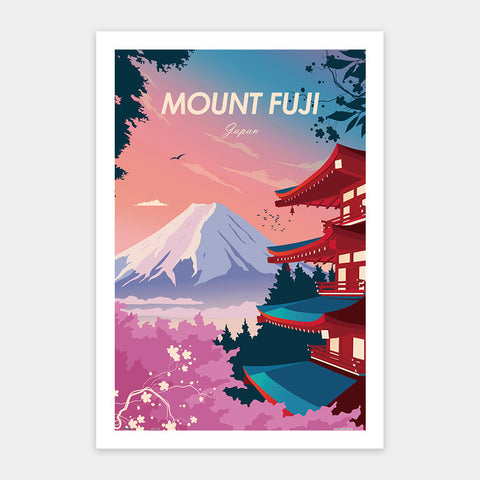 Pintoo H3298 World Travel by Studio Inception - Mount Fuji - 600 Piece Jigsaw Puzzle