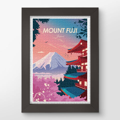 Pintoo H3298 World Travel by Studio Inception - Mount Fuji - 600 Piece Jigsaw Puzzle