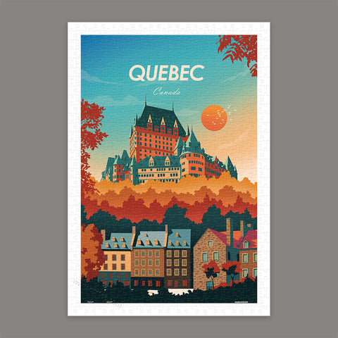 Pintoo H3300 World Travel by Studio Inception - Quebec - 600 Piece Jigsaw Puzzle