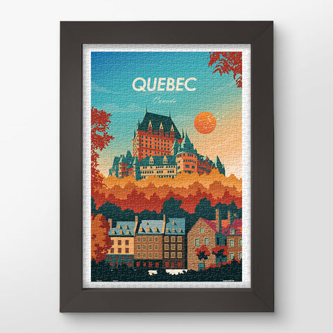 Pintoo H3300 World Travel by Studio Inception - Quebec - 600 Piece Jigsaw Puzzle