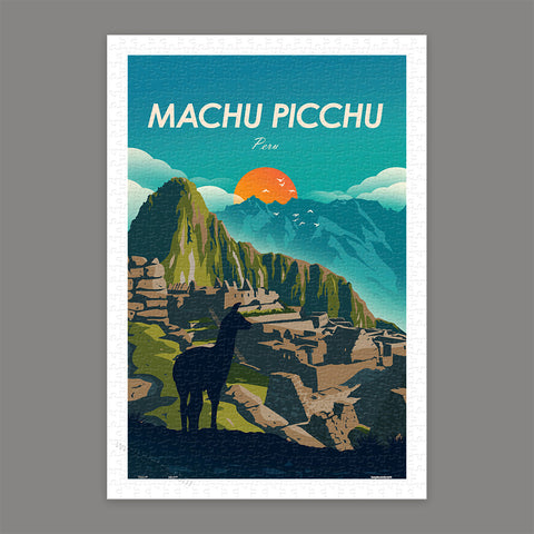 Pintoo H3301 World Travel by Studio Inception - Machu Picchu - 600 Piece Jigsaw Puzzle