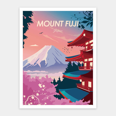 Pintoo H3306 World Travel by Studio Inception - Mount Fuji - 1200 Piece Jigsaw Puzzle