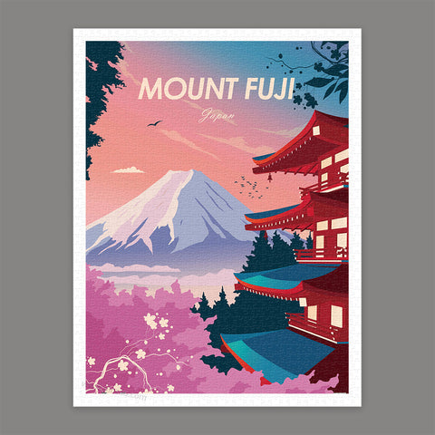 Pintoo H3306 World Travel by Studio Inception - Mount Fuji - 1200 Piece Jigsaw Puzzle