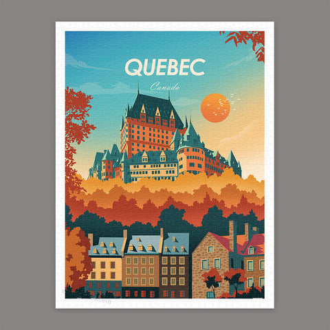 Pintoo H3307 World Travel by Studio Inception - Quebec - 1200 Piece Jigsaw Puzzle